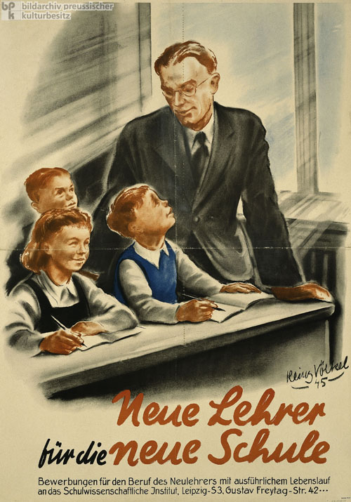 „Neue Lehrer für die neue Schule” (1945)